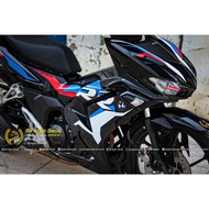 TEM DÁN BMW HP4 S1000RR XE WINNER X V3 MÀU ĐEN XANH