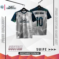 Jersey Baju Futsal | Jersey Baju Bola |Custom Printing Free Nama Nomor