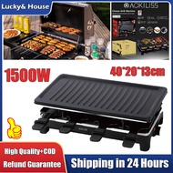🚚Local Delivery🚚Raclette Table Grill Electric Korean BBQ Grill Indoor Cheese Raclette For 8 Person R
