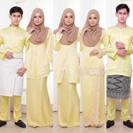 [NEW ARRIVAL] BAJU KURUNG IN BABY YELLOW - BAJU MELAYU &amp; KURUNG MODEN