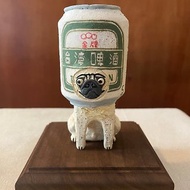 台灣啤酒陶巴哥 擺飾 陶器 寵物 公仔 陶偶 狗 寵物