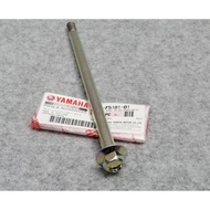 100% ORIGINAL YAMAHA Y125ZR FRONT WHEEL SHAFT/ 100% ORI (3NA-F5181-01) AXLE WHEEL FR