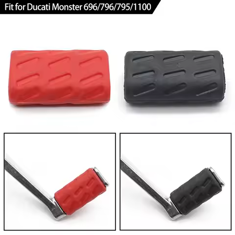 Motorcycl Foot-operated Gear Shift Lever Rubber Tip Pedal Pad Replacement Fit for Ducati Monster 696