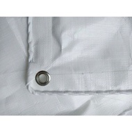 New White Plastic Tarpaulin A15 Korea, Thick Strong White Tarpaulin Size 4X6 4X7 4X8 4X9 4X10 5X5