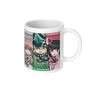 Symphogear Kazanari Tsubasa Tachibana Hibiki Amo Kanade Kohinata Miku Yukine Chris Fine Senji Swansong peripheral mug Sy