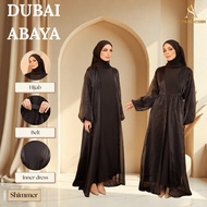 Abaya Shimmer in Black