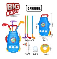 π READY STOCK ππ²πΎ Hot Kid Golf Club Set Wheel Bag Environmental ABS Child Practice Golf Toy Baby Jua