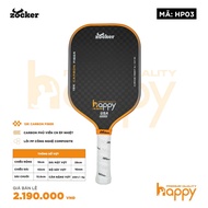 Zocker Happy HP3 Premium Quality Orange Pickleball Racket