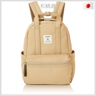 [ANELLO Grande] Mini Backpack Water Repellent A5 Small Size CRAFT GTM0304 Women Beige