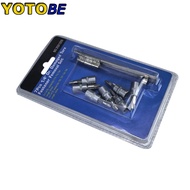 7PCS Stripped Screw Removal Tool Metal Damaged Screw Extractor Set Stripped Screw Removal Kit Precis