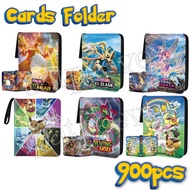 🇸🇬 Pokemon Card Album 900 Cards TCG Zip Binder 4 9 Pocket Refillable 2x2 3x3 Sleeves | Holder Folder