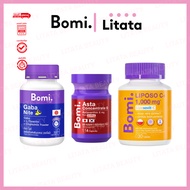 Bomi อาหารเสริม Gaba Nite / Asta Concentrate6 / Liposo C+ ( เลือกสูตร )