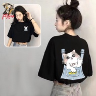 Cartoon, Cat & Bear Factory delivery Size S-5XL New Korean style cotton T-shirt fashion, women's clo