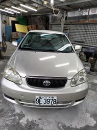 豐田，ALTIS1600cc一手車原板件跑十九萬多公里只賣59999