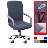Partically Waterproof Thick Office Chair Cover with Zipper Gaming Ergonomic Computer Chair Cover Arm Rest Covers