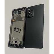 .Replacement case for Samsung A72 original phone with sim tray and rear camera glass