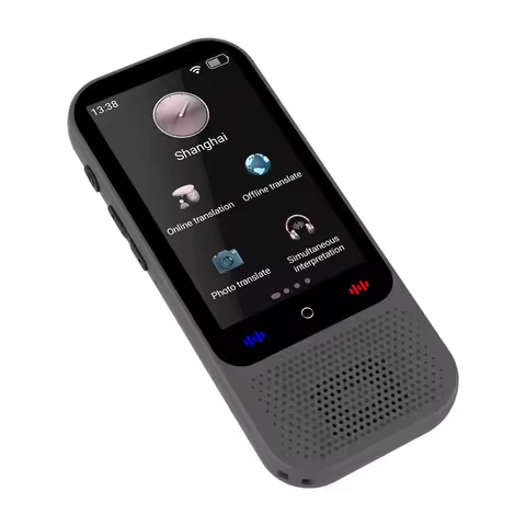 Portable Translation Machine S80 Pro ChatGPT Real-Time Languages Translate Smart Voice Photo Text Re
