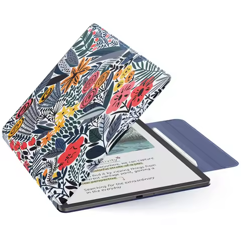 Slim Folio Premium PU Leather Cover for 11" Kindle Scribe 2025(3rd Generation) & Kindle Scribe Color