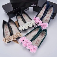 New Melisa Camellia Fruit Jelly Shoes Women's Flat Sandals Jelly Single Shoes Women's Shoes
