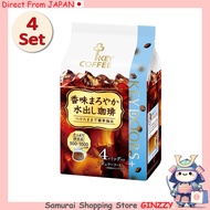 Key Coffee KEY DOORS+ Smooth Flavor Cold Brew Coffee 4 Bags × 4 Packs