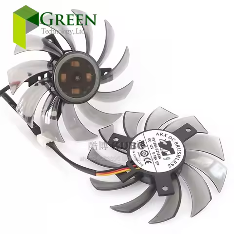 ARX FS1280-S2153A 12V 0.16A 75MM VGA Fan Diameter 39/40mm Hole Pitch For Gigabyte GT240 GTX460 560 4
