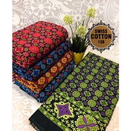 4 meter kain pasanag swiss cotton