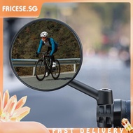 [fricese.sg] Bar End Bike Mirror 360 Rotatable Anti-Glare Rearview Mirror for Outdoor Cycling