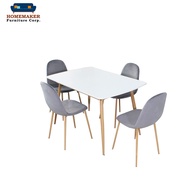 Homemaker Furniture  Bea 1+4  Dining Set