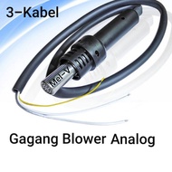 Gagang Blower Analog Manual 850 3 Kabel / Solder Uap Alat Service Hp