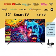 Ultra HD Smart TV 4K Google TV Android TV HDR10 Screen Sharing Netflix, Youtube 55" 43" 32"