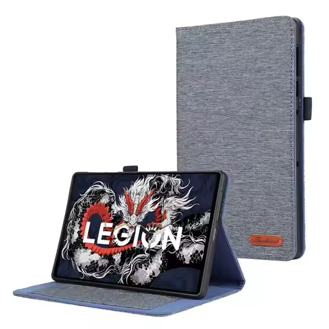 For Lenovo Legion Y700 2025 Tab Gen3 Case Soft Fabric Flip Stand Tablet Cover For Funda Lenovo Y700 