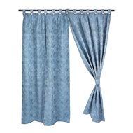 Eurotex, Blackout Curtain, Block 100% Sunlight, 3 Ways Hanging Options (1 Piece) JS611