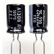 Rubycon YXG 220uf 25v capacitor