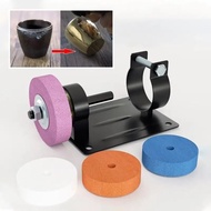 Dudukan bor tangan jadi gerinda stand holder bor portable FREE Batu Asah Gerinda 3 Inch Poles Mini G