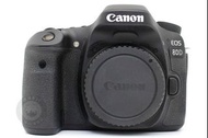 【台南橙市3C】Canon EOS 80D 單機身 2420萬 APS-C 公司貨 快門次數約24xx #87962