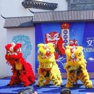 HY-6/Lion Dance Lion Dance Wool Lion Lion Bamboo Dance Lion Dance Lion Dance Full Set Lion's Head Lion Dance Double 1EPF