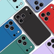 Pastel Velvet Case For iPhone17 17Pro Max 17Air 16 16E 16Pro 15 15Pro 15plus Silicone