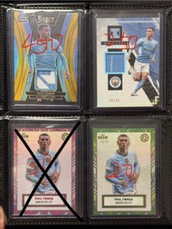 (圖中有價） Topps panini Manchester City 曼城 Phil Foden 限號卡 球衣卡