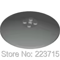 *Dish 8x8*10pcs DIY enlighten block brick part No.3961, Compatible With Other Assembles Particles