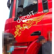Dragon Truck Sticker. Dragon Truck Sticker