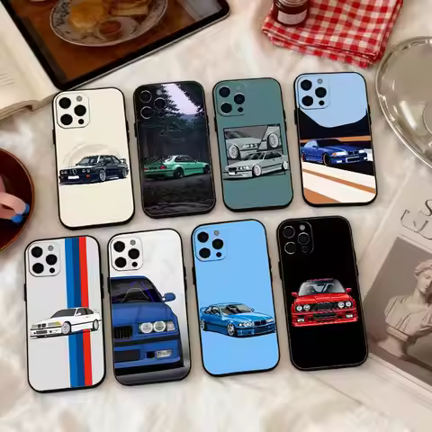 DTM-M-M3 E36 O-Oldtimer Car Phone Case Silicone Soft For IPhone 17 16 15 14 13 12 11 X XR Plus Pro M