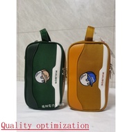 Korean Trendy MALBON Golf Clutch Bag Men Women Style Clutch Bag Golf Sports Small Bag Storage Double Zipper Sundries Bag