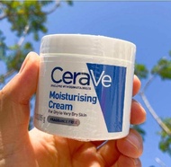 เซราวี CERAVE Moisturising Cream 85g. ครีมบำรุงผิวหน้าและผิวกาย ให้ความชุ่มชื้น สำหรับผิวแห้ง-แห้งมา