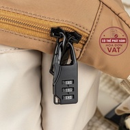 3-digit plastic latch lock, 3-digit lock for suitcases - backpacks - anti-theft bags, compact, safe,