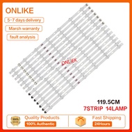 UA58NU7103K SAMSUNG 58" LED TV BACKLIGHT(LAMPU TV) SAMSUNG 58 INCH LED TV BACKLIGHT UA58NU7103 58NU7