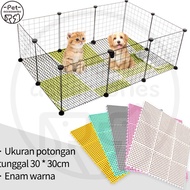 Best Selling Rabbit Cat Dog Cage Mat Polka Dot Mat Rabbit Cage Mat Rabbit Footrest Cat Cage Carpet