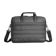 AGVA 13.3"-15.6" Quilto Laptop Briefcase (Black)
