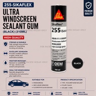 SIKAFLEX ULTRA 255 Windscreen Sealant Gum Black 310ML | Car Windshield Glass Sealant Gam Cermin