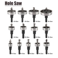 เจาะเหล็ก เจาะอลูมิเนียม เจาะไม้ เจาะพลาสติก Hole Saw โฮลซอ ดอกสว่าน HSS 1 ชิ้น