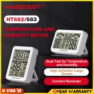 HABOTEST HT682/HT683 Digital Hygrometer Thermometer Temperature Humidity Meter Room Thermometer Moni
